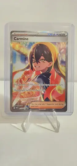 Pokemon TCG Carmine 217/167 Special Illustration Rare SV06 Holo - Image 1