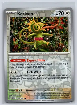 Kecleon 150/191 Common Surging Sparks Pokemon Reverse Holo Near Mint - Image 1