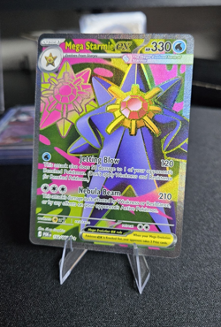 Pokemon TCG Mega Starmie EX 102/088 Ultra Rare Full Art Holo ENG - Image 1