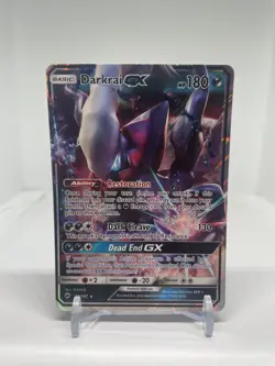 Darkrai GX 88/147 Holo GX Rare Burning Shadows Pokemon - LP - Image 1