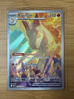 Rapidash 🔥 Pokemon Destined Rivals IR - 189/182 - NM! - Image 1