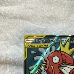 Pokemon Magikarp & Wailord GX TAG TEAM Alt Full Art Holo Sm-Team Up 161/181 - Image 3