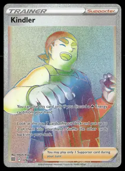 Kindler 179/172 Rainbow Rare Brilliant Stars Pokemon NM - Image 1