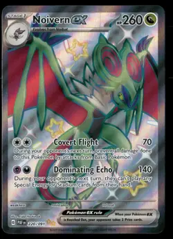 Noivern ex 220/091 Shiny Ultra Rare Paldean Fates Pokemon NM - Image 1