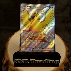 Pokemon Pidgeot ex V 4-Card Lot Paldean Fates Obsidian Flames Lost Origin Holo - Image 2
