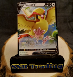 Pokemon Pidgeot ex V 4-Card Lot Paldean Fates Obsidian Flames Lost Origin Holo - Image 4