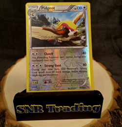Pokemon Pidgeot ex V 4-Card Lot Paldean Fates Obsidian Flames Lost Origin Holo - Image 5