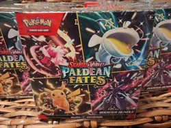 Pokemon TCG Paldean Fates Booster Bundles Brand New Factory Sealed 6 Packs - Image 1