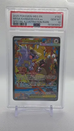 Pokemon Mega Kangaskhan EX: Meg 182/132 Special Illustration Rare PSA 10 - Image 1