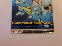 1999 Pokemon Base Set Unlimited Blastoise Art Booster Pack Sealed WOTC - Image 4
