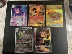 Pokemon TCG 5 heavy damage card lots - Image 1