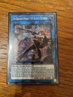 Tri-Brigade Ferrijit the Barren Blossom MP21-EN196 Prismatic Secret Rare Yugioh - Image 1