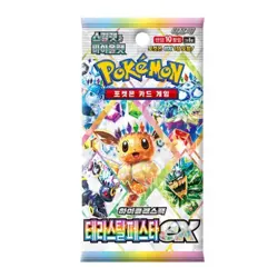 Pokemon KOREAN sv8a Terastal Festival EX Eevee High Class Pack Hit Guarantee x1 - Image 1