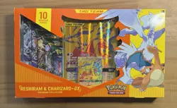 Pokemon TCG Reshiram & Charizard GX Premium Collection Box New/Factory Sealed - Image 1
