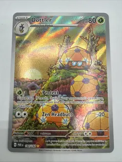 Dottler 184/182 - Pokemon Paradox Rift-ILLUSTRATION RARE HOLO - 2023 SV04 TCG - Image 1