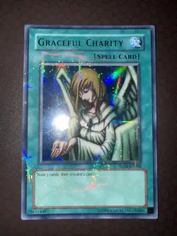 Yu-Gi-Oh! Graceful Charity -HL04-EN004- Ultra Parallel Rare - Unlimited NM! - Image 2