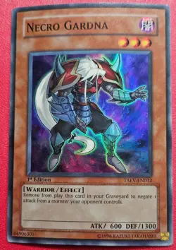 1x Yu-Gi-Oh! Necro Gardna - TAEV-EN012 - Super Rare - 1st Edition - NM - Image 1