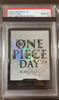 PSA 10 2024 DON!! Card ONE PIECE DAY'24 PREMIUM CARD COLLECTION Japanese Japan - Image 1