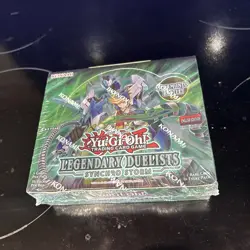 Yu-Gi-Oh Synchro storm Booster Box Sealed And Magnificent Mavens Mini Box Sealed - Image 1
