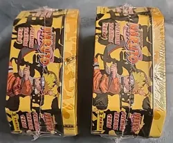 NEW - 2002 Lot Of 2 - SHONEN JUMP - NARUTO - Premium Trading Cards Tins - Panini - Image 5