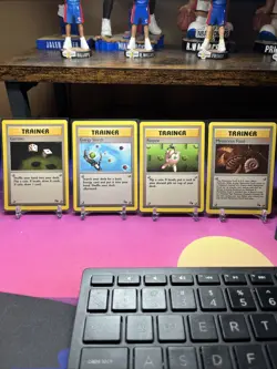 Pokemon Fossil Set Trainer Card Lot (Gambler/Energy Search/Recycle/Mysterious) - Image 1