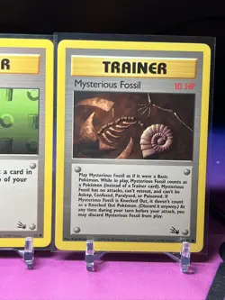 Pokemon Fossil Set Trainer Card Lot (Gambler/Energy Search/Recycle/Mysterious) - Image 5