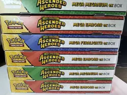 Ascended Heroes Ex Box Lot 6 w/ Jumbo Card 2023 - Image 2