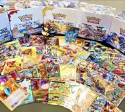 Pokemon Card Lot 100 Cards + Ultra Rare | VMAX EX VSTAR OR V! Comes With Gift!!! - Image 1