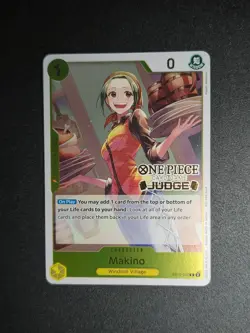 One Piece Card Game TCG - Makino (ST13-012) JUDGE English Alt Art Card - Image 1