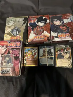 Bandai Naruto CCG Mixed Card Lot Path to Hokage/Quest for Power/Ultimate Foil - Image 1