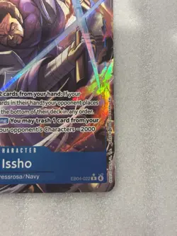 One Piece TCG Issho Card EB04-022 English Edition Alt Art - Image 4