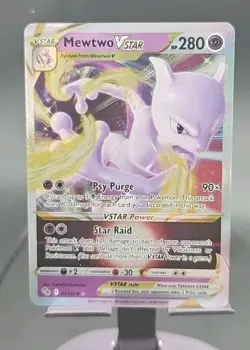 Mewtwo VSTAR 031/078 Pokemon GO Ultra Rare Pokemon Card - Image 1