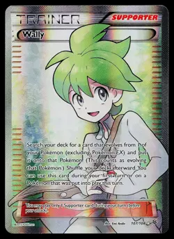 Pokemon Card - Wally Roaring Skies 107/108 Ultra Rare - Image 1