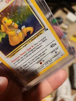 LP 1999 Pokemon Fossil Dragonite #4/62 - Image 5