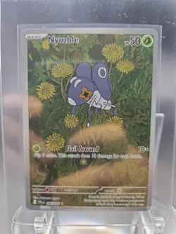 Nymble 096/094 Illustration Rare Phantasmal Flames Pokemon NM/M - Image 1