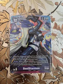Digimon Card Game BeelStarmon Premium BT6-112 SEC Alt Art - Image 1