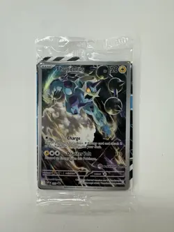 Thundurus SV 209 Sealed Pokemon Center Stamped Black Black Star - Image 1