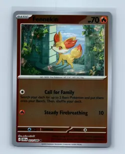 Pokemon tcg ME04: Chaos Rising Fennekin Near Mint or Better - Image 1