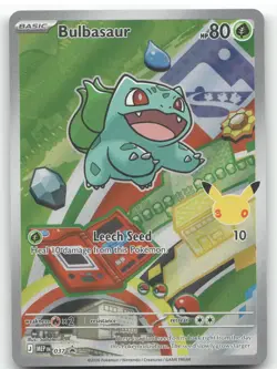 2026 Mega Evolution Bulbasaur Black Star Promo #037 - Image 1