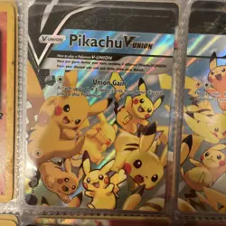 Pokemon Pikachu V-Union Set Near Mint SWSH139 SWSH140 SWSH141 SWSH142 - Image 2