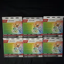 Pokemon TCG First Partner Illustration Collection Series 1 Boxes SEALED Lot of 6 - Image 2