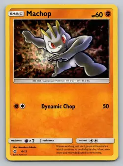 Machop 006/012 Holo Promo McDonald's Promos 2018 Pokemon Holo Damaged - Image 1