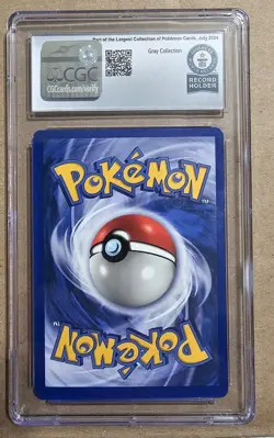 Pokemon TCG Haunter Fossil Holo Card 1st Edition CGC 1/1 World RECORD 1999 NM - Image 2