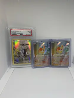 Arceus PSA 7, 2x Fennekin Pokemon centre NM. - Image 1