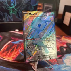 Pokemon TCG Mew EX 216/091 Paldean Fates Full Art Shiny Ultra Rare - Image 2