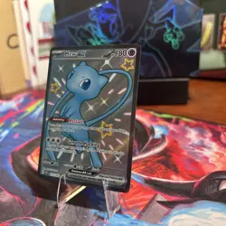 Pokemon TCG Mew EX 216/091 Paldean Fates Full Art Shiny Ultra Rare - Image 3