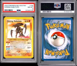 2002 Pokemon Neo Destiny Shining Kabutops PSA 8 Mint #108 Englisch - Image 1