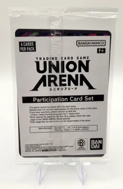 Union Arena TCG Panda Participation Card Set Pack Sealed - Image 2