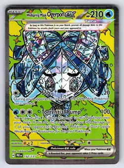 Wellspring Mask Ogerpon ex 152/131 Holo SIR SV: Prismatic Pokemon TCG NM - Image 1