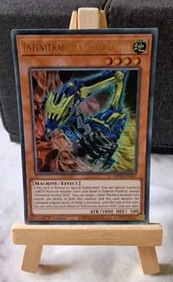 Yu-Gi-Oh - Infinitrack Anchor Drill - MP20-EN207 - Ultra Rare - 1st Ed - MINT - Image 1